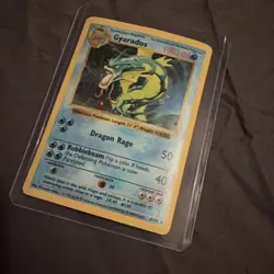 Gyarados - 6/102 - Pokemon Base Set Shadowless Holo Rare Card WOTC MP Card - Image 2
