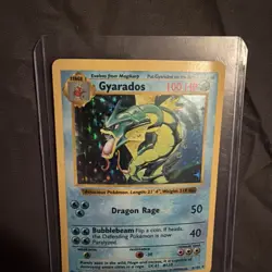 Gyarados - 6/102 - Pokemon Base Set Shadowless Holo Rare Card WOTC MP Card - Image 3