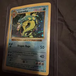 Gyarados - 6/102 - Pokemon Base Set Shadowless Holo Rare Card WOTC MP Card - Image 4