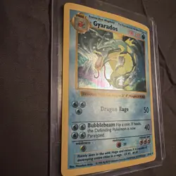 Gyarados - 6/102 - Pokemon Base Set Shadowless Holo Rare Card WOTC MP Card - Image 5
