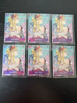 Black Maria (Illustration Box Vol.2) - OP08-074 ONE PIECE Sealed 6 Card Lot - Image 1