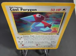 Pokemon Cool Porygon 15/53 Wotc Black Star Promo Holo Card Virtual Wizards 2000 - Image 4