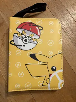 Full Zip Pokemon Cards Binder Holder Fits 400 Cards w/ 50 Removable Sleeves - Image 2