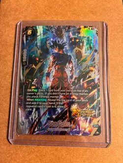 Dragon Ball Super Card Game - Fusion World - Son Goku FS09 - 07 ALT ART - Image 1