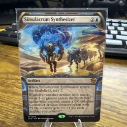 MTG English Simulacrum Synthesizer (Showcase) NM Normal - Image 1