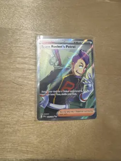 Team Rockets Petrel Ultra Rare Card 226/182 Destined Rivals SV10 Pokemon TCG - Image 1