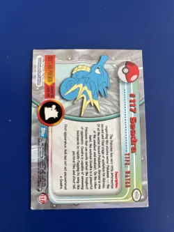 2000 Topps Pokemon TV Animation Edition Series 2 #117 Seadra Trading Card - Image 2