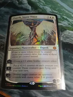 Elspeth, Storm Slayer Tarkir: Dragonstorm Foil NM - Image 1