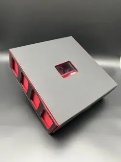 Trading Card Storage Box, 3000+ MTG Deck Box, Commander Card Deck Case with Remo - Image 1