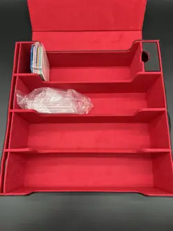 Trading Card Storage Box, 3000+ MTG Deck Box, Commander Card Deck Case with Remo - Image 4