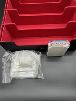 Trading Card Storage Box, 3000+ MTG Deck Box, Commander Card Deck Case with Remo - Image 5