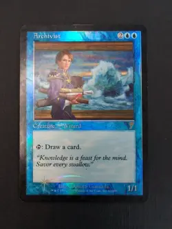 Magic The Gathering MTG Archivist Foil Holo 7th Edition #61 - Image 1