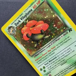 Dark Vileplume 13/82 - WoTC Team Rocket - Holo Rare Vintage Pokemon TCG English - Image 2