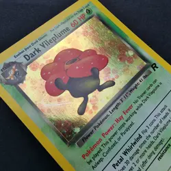 Dark Vileplume 13/82 - WoTC Team Rocket - Holo Rare Vintage Pokemon TCG English - Image 3