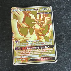 Pokemon Ultra Necrozma GX Full Art Holo SM-Forbidden Light Ultra Rare 127/131 - Image 1