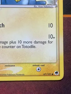 Totodile (Delta Species) 67/101 Common - 2006 Pokemon ex Dragon Frontiers - LP - Image 5