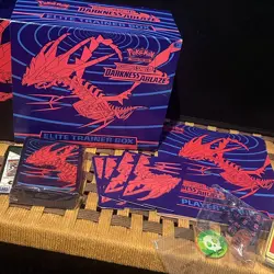 Pokemon TCG Sword and shield darkness ablaze: Elite Trainer Box Empty no cards - Image 3