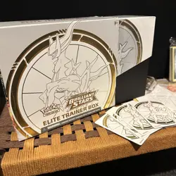 Pokemon TCG Sword and shield brilliant stars: Elite Trainer Box Empty no cards - Image 1