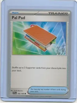 Pal Pad Pokemon World Championships Japan 2023 Scarlet & Violet 182/198 - Image 1