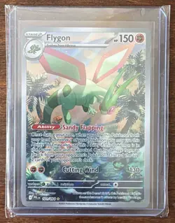 2025 Pokemon Phantasmal Flames Flygon #101/094 Illustration Rare - Image 1