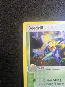 Pokemon Beedrill 1/112 from Fire Red Leaf Green in LP- condition! - Image 2