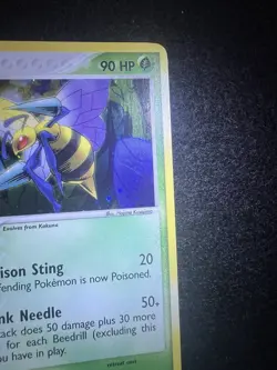 Pokemon Beedrill 1/112 from Fire Red Leaf Green in LP- condition! - Image 3