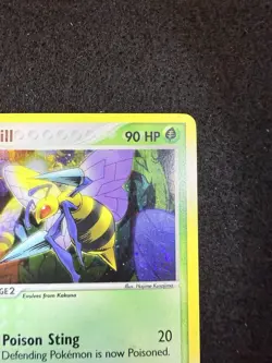 Pokemon Beedrill Holo 1/112 from Fire Red Leaf Green in LP condition! - Image 4