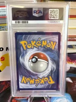 Pikachu Sun & Moon 241/236 (Pokemon, Wizard) **PSA 8 Cosmic Eclipse SR 2019 - Image 4