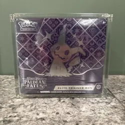 Pokemon TCG Paldean Fates Elite Trainer Box Factory Sealed with Hard Protector - Image 1