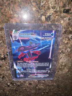 Inteleon VMAX 266/264 Alternate Full Art Fusion Strike Pokemon Card NM - Image 5