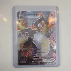 Pokemon Charizard VMAX Shining Fates Shiny Vault Full Art Holo SV107/SV122 - Image 1