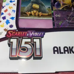 Pokemon Scarlet & Violet 151 Alakazam EX Collection Box’s - Image 4