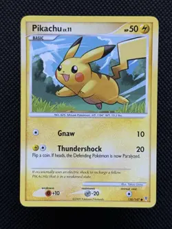 Pikachu 120/147 Diamond & Pearl Supreme Victors Pokemon TCG Card NM - Image 1