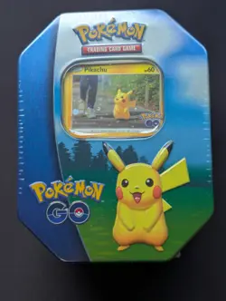 Pokemon TCG: Pokemon Go Tin Set Of 3x New & Sealed Pikachu, Blissey, Snorlax - Image 1