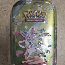 Pokemon TCG Scarlet & Violet Prismatic Evolutions Sylveon Mini Tin 2025 - Image 1