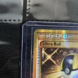 POKEMON PLASMA FREEZE ULTRA BALL #122 SECRET RARE HOLO CGC 8.5 - Image 3