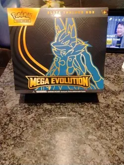 Pokemon TCG Mega Evolution Lucario ETB & Mega Evolution Booster Bundle - Image 2