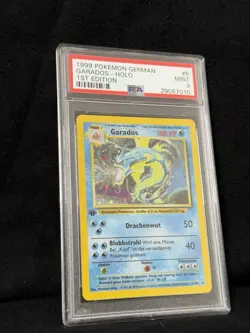 Haarspangen Pokemon 1 Edition Base Set 1999 PSA 9 MINT #6 Deutsch Holo - Image 3