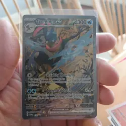 Pokemon TCG Greninja EX SVP 132 Shrouded Fable Black Star NM/M Promo - Image 1