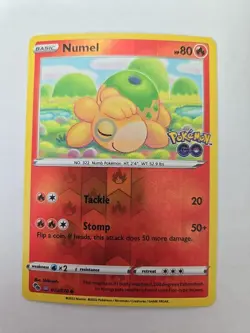 Numel (Peelable Ditto) 013/078 Pokemon GO Reverse Holo NM - Image 1