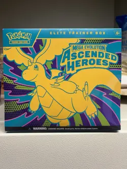 Pokemon Ascended Heroes Elite Trainer Box ETB Factory Sealed Available In-Hand - Image 1