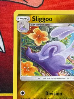 Sliggoo 95/145 Reverse Holo Uncommon - Pokemon S&M Guardians Rising - Pack Fresh - Image 2