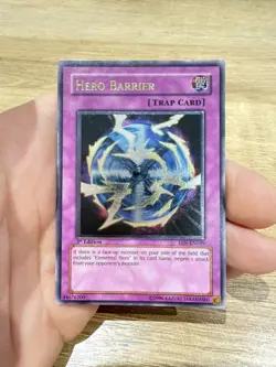 YUGIOH HERO BARRIER EURO ULTIMATE RARE 1ST EDITION NM EEN-EN049 - Image 1