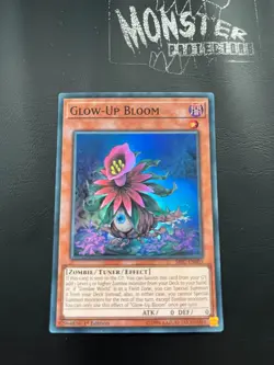YUGIOH GLOW-UP BLOOM SUPER RARE SR07-EN003 1ST EDITION - Image 1
