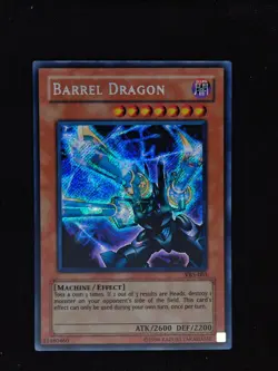 Yu-gi-oh! 2002 Barrel Dragon VB5-003 Promo Secret - Image 1