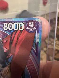 Bandai Boa Hancock One Piece Card Game EB03-026 SP Special Foil Seven Warlords - Image 3