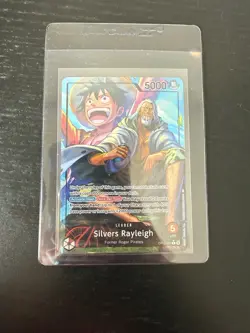 Silvers Rayleigh Alt Art Leader OP12-001 Legacy of the Master One Piece TCG - Image 1