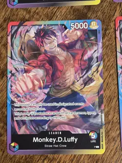 Monkey.D.Luffy Release Event Leader Lot (6) One Piece English NM Promo (x6) - Image 3