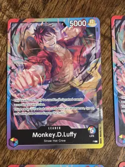 Monkey.D.Luffy Release Event Leader Lot (6) One Piece English NM Promo (x6) - Image 4