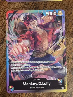 Monkey.D.Luffy Release Event Leader Lot (6) One Piece English NM Promo (x6) - Image 5